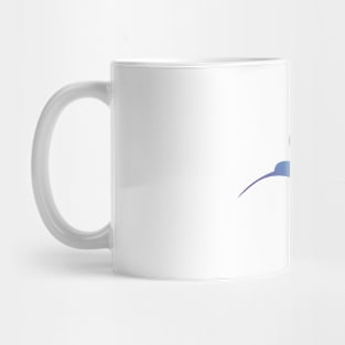 Blue hummingbird Mug